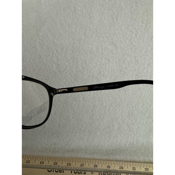 Ernest Hemingway Glasses Black Shiny Rims Top Bar Full Rim H4826 - Picture 3 of 4